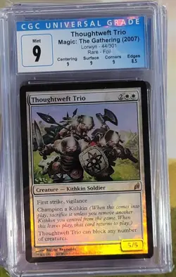Thoughtweft Trio FOIL - Lorwyn - CGC 9 - MINT GRADED - Magic the Gathering - Image 1