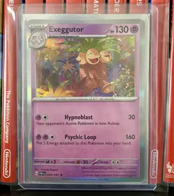 Pokemon TCG Exeggutor Scarlet & Violet: Paldean Fates 024/091 Holo Rare - Image 1