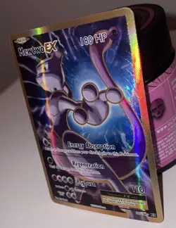 Mewtwo EX 103/108 (Full Art) Ultra Rare Holo Foil XY Evolutions 2016 Pokemon TCG - Image 3