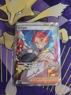 Pokemon TCG Crispin 164/142 Full Art Ultra Rare Stellar Crown NM/M - Image 1