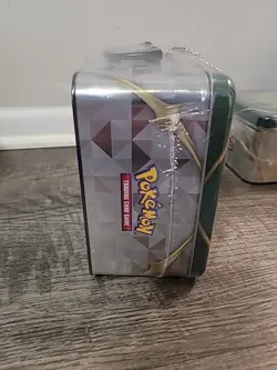 Pokemon Spring 2022 Arceus Collector's Treasure Chest Tin - Factory Sealed - Image 2