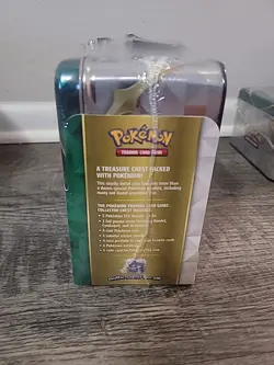 Pokemon Spring 2022 Arceus Collector's Treasure Chest Tin - Factory Sealed - Image 3