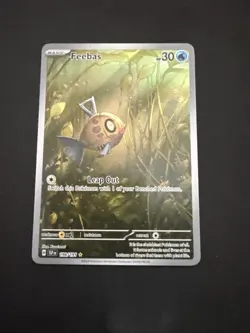 2024 Pokemon SV Surging Sparks SSP EN Feebas #198/191 - Image 1