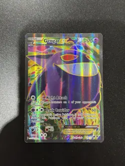 Pokemon TCG Phantom Forces Gengar EX Full Art 114/119 MP - Image 1