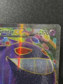 Pokemon TCG Phantom Forces Gengar EX Full Art 114/119 MP - Image 3