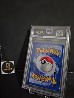 2000 POKEMON GERMAN FOSSIL #45 SMOGMOG 1ST EDITION PSA 9 - Image 2