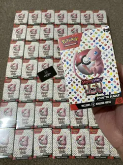 Pokemon TCG Scarlet & Violet 151 Booster Bundle 6 Packs New Sealed FAST SHIP - Image 1