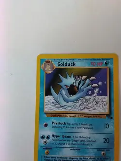 Pokemon - Golduck - Fossil 35/62 1st Edition - Uncommon. EX+/NM - Image 2