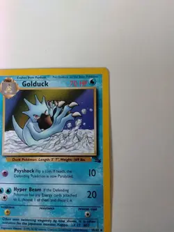Pokemon - Golduck - Fossil 35/62 1st Edition - Uncommon. EX+/NM - Image 3