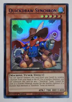 Yugioh Quickdraw Synchron LDS3-EN117 Ultra Rare 1st Edition (Blue) - Image 1