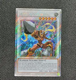 Yugioh Drill Warrior RA03-EN232 - Platinum Secret Rare - Image 1