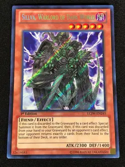 Yugioh Sillva, WarLord of Dark World LCJW-EN245 1st Secret (NM) - Image 1
