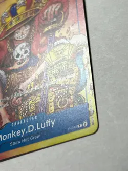 Monkey.D.Luffy (2nd Anniversary Stamped Promo) P-043 One Piece TCG English - Image 3