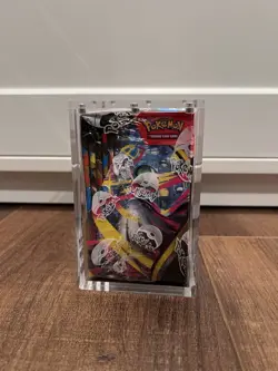 Pokemon Magnetic Booster Box Acrylic Case! Pokemon Card Protective Display! - Image 3