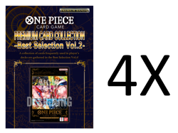 One Piece TCG 4X Premium Card Collection Best Selection Vol.2 - ENG ENGLISH - Image 1