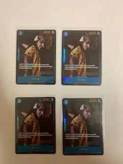 One Piece 4X ARLONG P-048 Premium Card Collection LIVE ACTION ENGLISH - Image 1