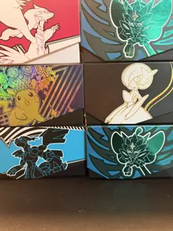 Lot Of 21 Empty ETB Elite Trainer Box Pokemon Card Boxes - ETB boxes only - Image 1