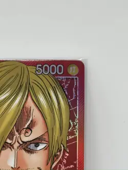 Sanji L PRB01-001 Parallel Japanese ONE PIECE Card THE BEST PRB01 - NM - Image 3
