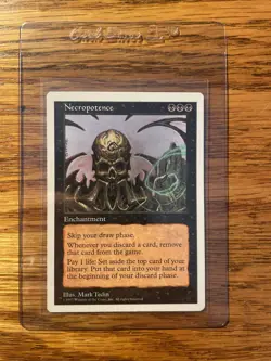 MTG: Necropotence 5th Ed - NM/LP - Magic The Gathering - Image 3