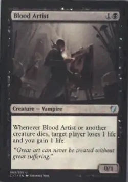 Blood Artist - Commander 2017: #99, Magic: The Gathering Nm C290 - Image 1
