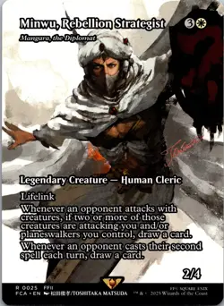 Minwu, Rebellion Strategist - Mangura, the Diplomat (Showcase) Final Fantasy:... - Image 1