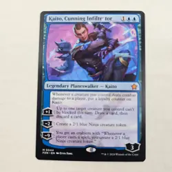 MTG Kaito Cunning Infiltrator FDN 0044 Rare EN 2024 NM - Image 1