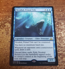 Nezahal, Primal Tide - Rivals of Ixalan RIX MTG Magic - Lightly Played - Image 1
