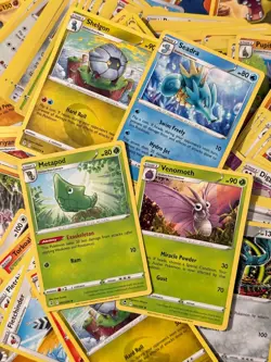 500 Pokemon Cards Bulk Lot - Common/Uncommon - NO Trainers/Energies + 10 HOLOS - Image 2