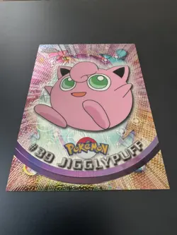 2000 Topps Chrome Pokemon Series 1 #39 Jigglypuff! - Image 1