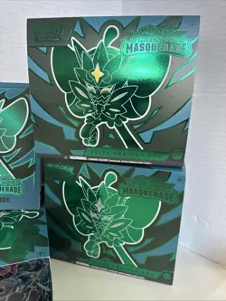 3-Pokemon Twilight Masquerade ETB EMPTY with Accessories - No Packs/Promo - Image 4