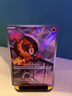 Pokemon-Charcadet 22 Promo-Phantasmal Flames-Pokemon Center Stamp - Image 1
