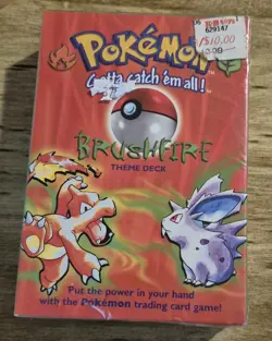 1999 Pokemon Brushfire Theme Deck Factory Sealed/Untouched - Image 2