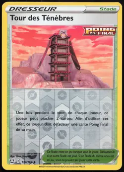 Carte Pokemon Tour des Tenebres 137/163 Reverse Styles de Combat Francais - Image 1