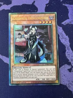 YU-GI-OH! - Chamber Dragonmaid - RA04-EN032 - 1.Auflage - Ultimate Rare - Image 1