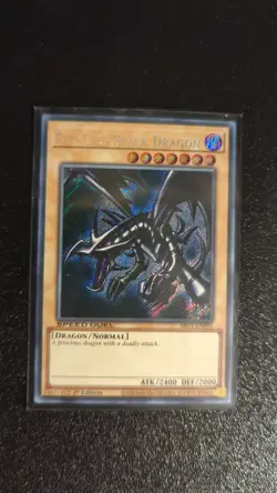 Yu-Gi-Oh! Red-Eyes Black Dragon | SBC1-ENF01 | English | Secret Rare | NM - Image 1