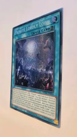 Primite Lordly Lode - MP25-EN114 - Prismatic Secret Rare - 1st Ed, Yugioh MINT! - Image 3