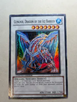 Yugioh Gungnir, Dragon of the Ice Barrier H5SE-EN002 Super Rare - HP - Image 1
