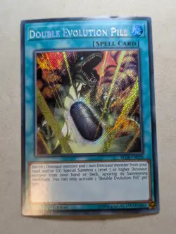 Yugioh Double Evolution Pill BLLR-EN028 Secret Rare - Image 1