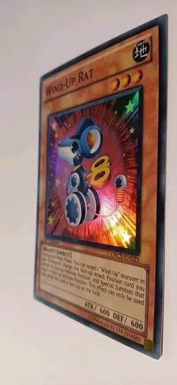 Wind-Up Rat ORCS-EN023 Order of Chaos 1st Edition YuGiOh - Image 3