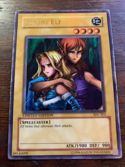 Yu-Gi-Oh! - Gemini Elf - IOC-SE1 - Ultra Rare - Unlimited Edition - Played - Image 1