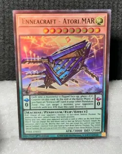 Yu-Gi-Oh! Enneacraft - Atori.MAR *ULTRA RARE* PHRE-EN022 1st Edition NM/M - Image 1