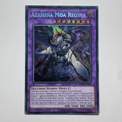 Azamina Moa Regina - MP25-EN105 | 1st Edition Prismatic Secret Rare NM YuGiOh - Image 1