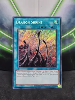 Yugioh Dragon Shrine LCKC-EN075 Secret Rare NM - Image 1