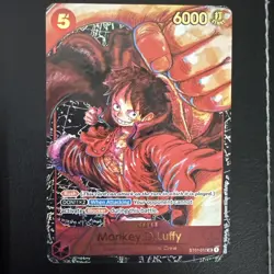 Monkey.D.Luffy - ST01-012 - Alternate Art - SR - English - One Piece CCG NM - Image 1