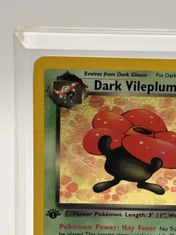 DARK VILEPLUME Pokemon Card - WOTC - 1st Edition - Team Rocket 13/82 HOLO NM (C) - Image 3
