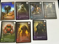 Wonders of the First Game CCG Card Lot Foils Epics Rares Bundle NM - Image 1