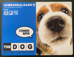 Beagle The DOG artist collection Sealdass Bandai sticker card TCG Japan - Image 1