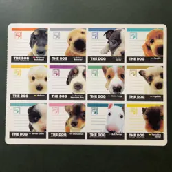 Beagle The DOG artist collection Sealdass Bandai sticker card TCG Japan - Image 2
