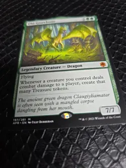 MTG English Old Gnawbone NM Normal Adventures in the Forgotten Realms - Image 1
