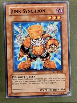 Yugioh card Junk Synchron 5DS1-EN011. - Image 1